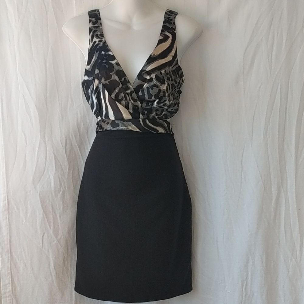 Mystic black dress sz med